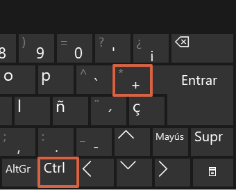 Cómo agregar una fila en Excel con las combinaciones del teclado