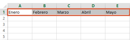 Cómo autocompletar las filas en Excel paso 5
