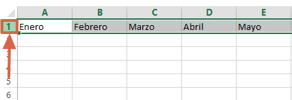 Cómo modificar el ancho de las filas en Excel haciendo clic derecho paso 1