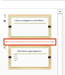 Cómo crear secciones en las diapositivas de PowerPoint paso 1