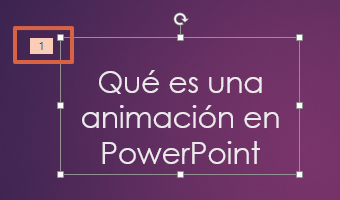 Cómo modificar una animación de un objeto en PowerPoint paso 2
