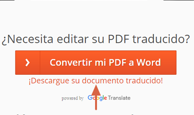 Cómo traducir archivos PDF de inglés al español con DocTranslator paso 5